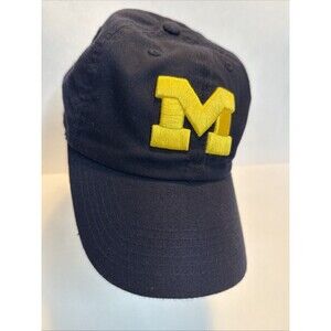 Michigan Wolverines Adjustable Hat Block M Big Ten Top of The World Cap